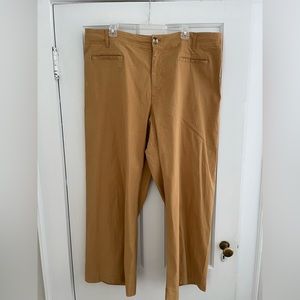 A+Anthropologie Collette Cropped Wide Leg Plus 20W Honey. Pre-Owned with ❤️!